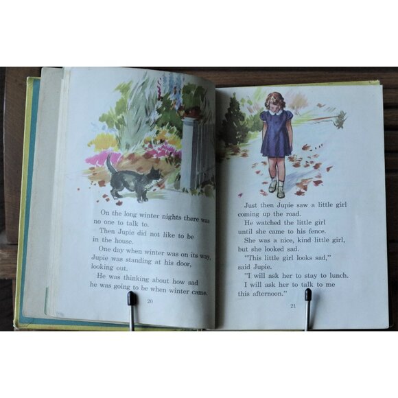 Vintage Textbook, We Grow Up Second Reader, MacMillan Company 1945 New Work-Play - Picture 5 of 9